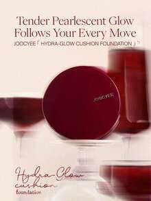 Kem nền dạng cushion JOOCYEE HYDRA-GLOW, phù hợp cho da khô, dưỡng ẩm, không lem, chống mồ hôi, lâu trôi, che khuyết điểm, màu đỏ rượu vang, dưỡng ẩm, phù hợp cho mùa thu/đông, ngày lễ tình nhân. - 1CN Màu ngà sáng - Xem 3