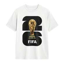 2026 FIFAs World Cup Number 26 T-Shir T-Shir - White - View 2