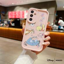 Miniso Disney Winnie The Pooh Cherry Blossom Phone Case Suitable For Samsung Galaxy S25 Ultra/S25 Plus/S25/Galaxy S24 Ultra/S24 Plus/S24/S24 FE/S23 Ultra/S23 FE/S22Ultra/S22 Plus/S22/S21 Ultra/S21 Plus/S21/S21 FE/A13/A14/A15/A16/A17/A33/A34/A35/A36/A52/A53/A54/Galaxy Note20Ultra/Galaxy Note20 Galaxy S25 Case Galaxy S25 Case Galaxy S25 Ultra Case Plus Stocking Stuffers The Girlfriend - 粉色 - 查看 1
