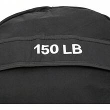 DDBESSIC Strongman Sandbags, 150lbs Fitness Sandbag, Fillable Weighted Sand Bag For Training, Heavy Duty 1000D Fabric - Black - View 7