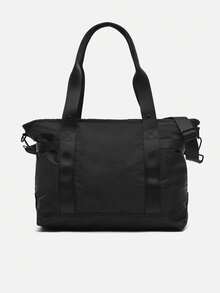 Misako Travel Tote Backpacks - Black - View 1