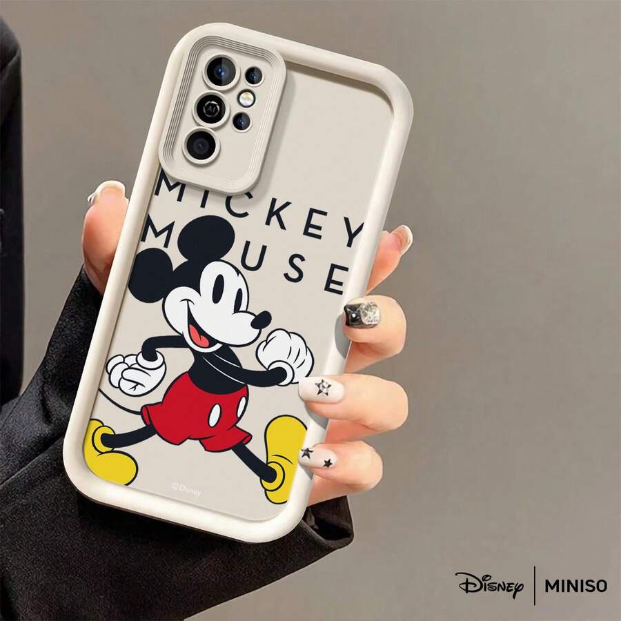 Miniso Disney Mickey Mouse Classic Red Shorts Design Phone Case Suitable For Samsung Galaxy S25 Ultra/S25 Plus/S25/Galaxy S24 Ultra/S24 Plus/S24/S24 FE/S23 Ultra/S23 FE/S22Ultra/S22 Plus/S22/S21 Ultra/S21 Plus/S21/S21 FE/A13/A14/A15/A16/A17/A33/A34/A35/A36/A52/A53/A54/Galaxy Note20Ultra/Galaxy Note20 Galaxy S25 Case Galaxy S25 Case Galaxy S25 Ultra Case Plus Stocking Stuffers The Girlfriend - 白色 - 查看 1