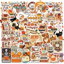 50/200PCS Aesthetics Bookish Popular Graffiti Creative Stickers Decorative DIY Phone Cases, Diaries, Helmets, Water Bottles, Laptops, And Other Waterproof Gifts. Scrapbook Supplies Stationery Funny Stickers - 1 Set - View 8
