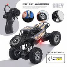 1 buah Mobil Mainan Listrik Off-Road dengan Peredam Kejut dan Kontrol Jarak Jauh dari Paduan Logam, Mobil Pendaki Segala Medan untuk Anak-Anak, Hadiah untuk Anak Laki-Laki dan Perempuan - MultiWarna - View 13