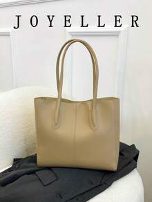 时尚休闲可折叠手提包，大容量，实用百搭，适合商务、庆典、送礼等场合，也适合大学生使用。 - 卡其色 - 查看 3