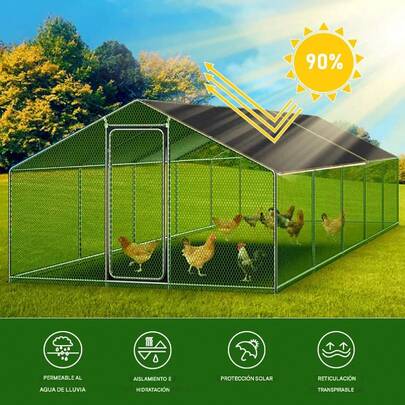 Malla Sombra Reforzada Para Exteriores  3x4 M/9.84x13.12 FT  con 4 cuerdas Bloqueo Uv 95% Maya Sombra Raschel Toldo Café Para Jardin - diseño de almacenamiento rápido, a prueba de viento y de alta calidad