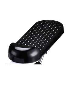 Mini stepper, escalador plegable para ejercicio en casa, cuenta con banda de resistencia extraíble y movimiento de bajo impacto. - Blanco y Negro - Ver 6