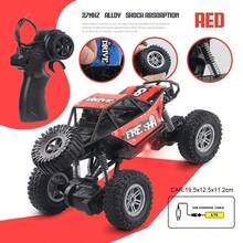1 buah Mobil Mainan Listrik Off-Road dengan Peredam Kejut dan Kontrol Jarak Jauh dari Paduan Logam, Mobil Pendaki Segala Medan untuk Anak-Anak, Hadiah untuk Anak Laki-Laki dan Perempuan - MultiWarna - View 15