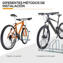 HOMCOM Bike Racks & Holders - Silver - View 9