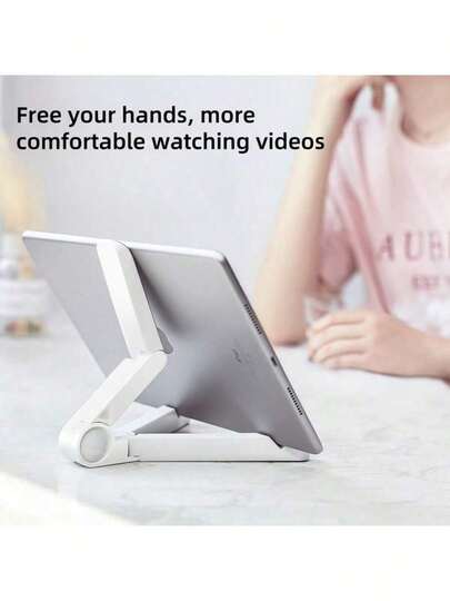 خيارين لون. حامل محمول متعدد الزوايا أساسي، مناسب للأجهزة اللوحية وقارئات الكتب الإلكترونية والهواتف المحمولة، للبث المباشر ومشاهدة الفيديوهات والدورات عبر الإنترنت