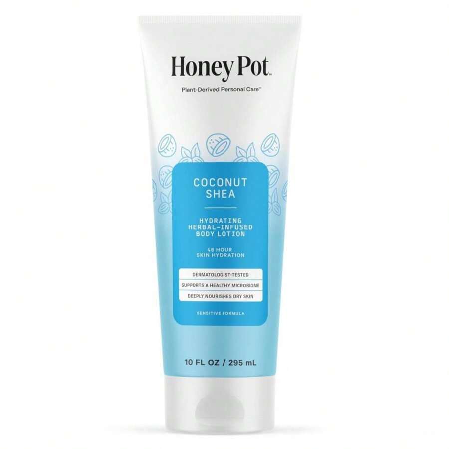 The Honey Pot Company - Coconut Shea Hydrating Herbal-Infused Body Lotion - White - 查看 1