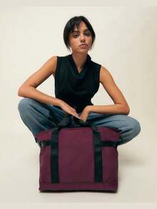 Misako Travel Tote Backpacks - Black - View 4