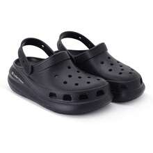 Women's Casual EVA Flip-Flops, Super Lightweight And Comfortable - màu đen - Xem 5