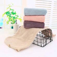 1 chiếc khăn quấn tóc họa tiết dứa mới, mềm mại và thấm hút cao, thoải mái, không bị xù lông, thiết kế hai nút, dễ sử dụng, không cần sấy khô, dùng làm băng đô, khăn đội đầu, thích hợp cho mùa hè, đi biển, đội mũ, đi nghỉ mát, du lịch. - B - Xem 6