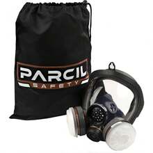 Parcil - Bolsa de almacenamiento para respirador de , tu mascarilla y mantenla limpia, práctica bolsa de transporte con - C - Ver 4