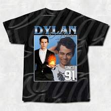 Dylan O'Brien American Actor T Shirt - Black - View 1