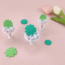 Set de 4 piezas Mini Cortador de Arcilla en Forma de Flor Margarita para Herramientas de Manualidades de Arcilla Polimérica para Diseñador DIY - Blanco - Ver 10