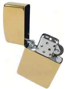 Encendedor Metálico Tipo Zippo Recargable con Tapa Abatible, Diseño Clásico, Antiviento, Gasolina, Portátil, Duradero, Acero Inoxidable, Estilo Vintage, Uso Diario, Regalo Elegante - Ver 5