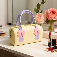 Silicone Cosmetic Bag, Handbag, Waterproof Toiletry Bag, Shockproof Silicone Bag, Beach Bag, Small Handbag, With Handle, Tote Bag, Large Capacity, Portable Bag - Multicolor - View 12