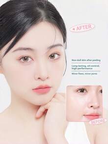NOVO Waterproof, Sweat-Resistant, Long-Lasting Loose Powder, Oil-Absorbing, Matte Finish Pressed Powder For Oily Skin, Suitable For Outdoor Activities, Touch-Up Makeup, Daily Wear, Dates, Birthdays, Graduations, Parties, And Gift-Giving - 02# Light Beige - View 5