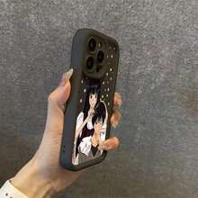 おしゃれなスマホケース  11/12/13/14/15/15pro/15 Plus/15 Promax/7plus/8plus/11pro/12pro/13pro/14pro/11promax/12promax/13promax/14promax/14plus/5 - ブラック - チェックする 3