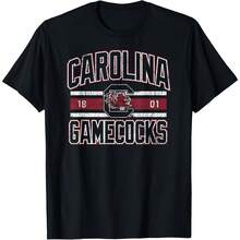 South Carolina Gks Vintage Ste Officially Licensed T-Shirt - 黑色 - 查看 1