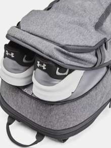 Under Armour UA Hustle Backpack 6.0 Backpack - Grey - View 4