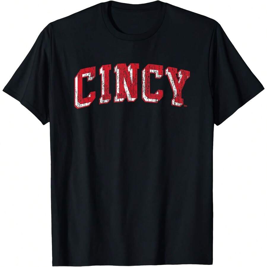 Cincinnati Bearcats Retro Arch Black T-Shirt - Black - View 1