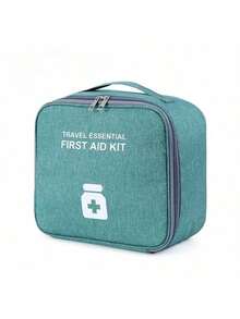 1pc/2pcs Portable First Aid Kit, Mini Medical Bag, Home Medicine Storage Box, Reusable Pill Case, Durable Zipper Medical Pouch For Home, Travel, Camping, Hiking, Work And School. Ideal Outdoor Emergency Survival Kit, Health And Pandemic Prevention Medicine Storage Bag. Suitable As A Gift For Family And Friends On Mother's Day, Father's Day, Halloween, Thanksgiving, Christmas, New Year And Valentine's Day. - TB0623 - View 15