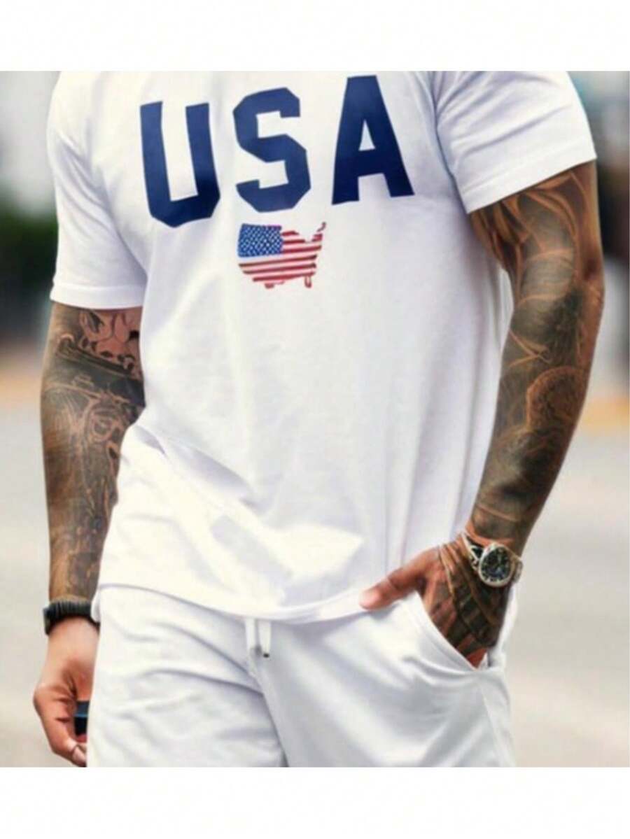 Men T-Shirts - White - View 1