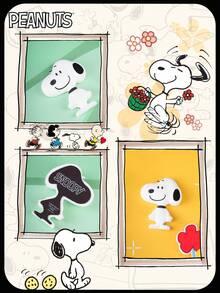 1 chiếc nam châm dán tủ lạnh hình Snoopy chính hãng của Peanuts, dùng để trang trí tủ lạnh, văn phòng, tủ đựng đồ, bảng trắng. - 1 cái - Xem 4