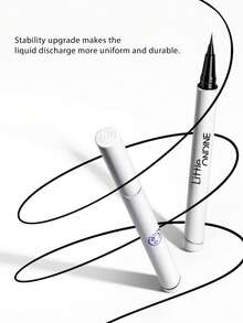 Little Ondine 2-In-1 Liquid Eyeliner Pen, 02 Brown Color, Smooth Formula, Quick Dry & Smudge-Proof, Dual-Tip Fine Applicator, Waterproof & Long-Lasting, Ideal For Christmas Stage Makeup, Suitable For Sensitive Eyes, Easy To Remove, Pocket-Sized, 0.5ml/0.02fl Oz - 02 - View 10