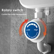 Calentador de agua instantáneo eléctrico de 3500w 110v, con cabeza de ducha, adecuado para cocina y baño - Tipo de Enchufe A USA (110-127V) - Ver 7
