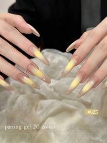 FRESCOBALDI Esmalte de uñas en gel semi-sólido de 20 colores, altamente saturado y aplicable con brocha, apto para uso en salón y DIY en todas las estaciones. - Multicolor - Ver 10