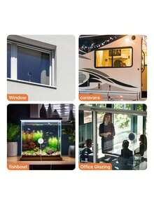 Ai Indoor Window Camera - Protect What Matters, 5G WIFI 2K Smart Home Security Camera With Blacklight Full-Color | U.S. Cloud | 911 Emergency Dispatch | Simple 5-Min Setup, 2-Way Audio, Easy Quick Install - Premium with Stand - 查看 3