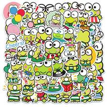200/100/50張新款 Sanrio 貼紙 Hello Kitty Kuromi My Melody 可愛卡通貼紙，適用筆電機身裝飾 - Keroppi(50個) - 查看 20