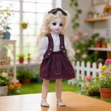 6.3 Inch High-Quality 20-Joint BJD Princess Doll Set, Birthday Gift Toy, Holiday Present - Multicolor - View 14
