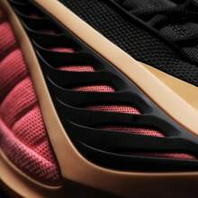 Adidas Zapatillas de baloncesto de entrenamiento deportivo Anthony Edwards 2 - Negro/Rosa/Naranja - Ver 4