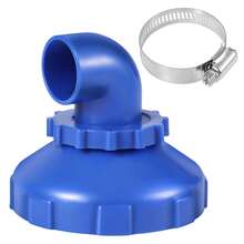 1pc Pool Jet Nozzle, 360 Degrees Swivel Rotation Inlet Nozzle Return Jet Fitting Swimming Pool Replacement Part With Hose Clamp For Spout Accessories - A - View 7