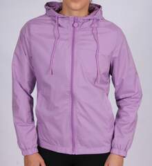 Women's 100% Lined And Waterproof Windbreaker Running/Gym Jacket - Màu đỏ tím - Xem 1