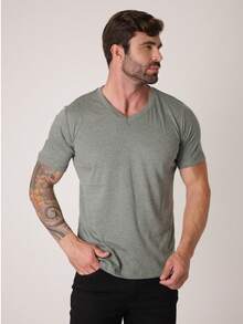 Men T-Shirts - Xám - Xem 7
