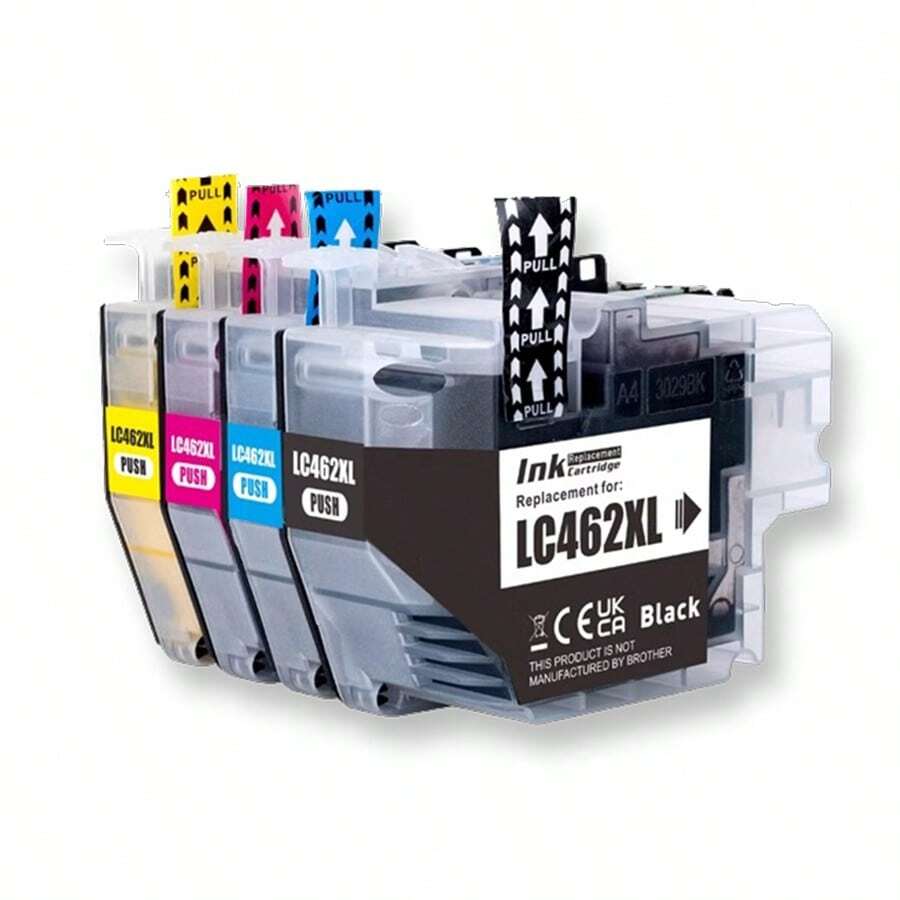 Compatible With Brother LC462XL Ink Cartridge For Brother MFC-J2340DW, MFC-J2740DW, MFC-J3540DW, J3940DW Printers, Black And Color Ink Cartridges - View 1