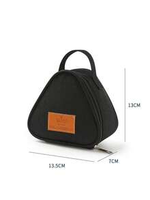 1pc Insulated Lunch Box Tote Bag, Suitable For Students, Reusable, Thick Aluminum Foil Insulation - Multicolor - View 10