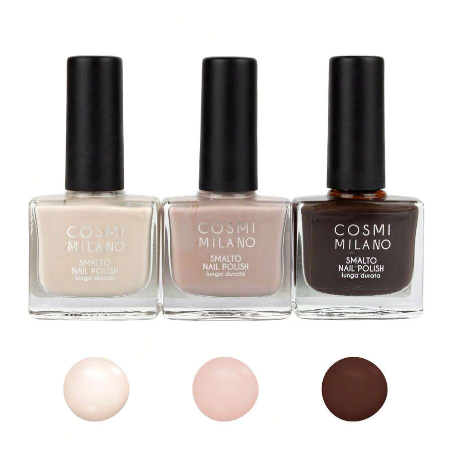 COSMI MILANO Nail Polish - BEIGE 210+TAUPE 211+AUTUMN 215 - 查看 1