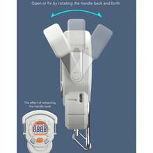 - Báscula de equipaje portátil de 60 kg / 120 lb para colgar con mango ancho gris para el hogar, granja, caza al aire última int - A - Ver 5