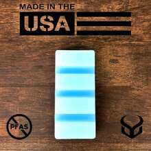 Demon Hyper Ski And Snowboard Wax -Universal Blend For Any Season And Snow Conditions- 106 LB_ 480 Gm Block- Made In USA- No PFAS - White - View 2