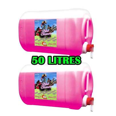 Motorcross Bike And Motorcycle Cleaner CSV 2 X 25L (50L Total) With 1 Drum Tap