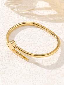 Vòng tay nữ Znice mạ vàng 18k bằng thép không gỉ, thiết kế hoa nhiều lớp, đính đá Cubic Zirconia, chống thấm nước và không phai màu, thích hợp đeo hàng ngày, dự tiệc, làm quà tặng cho bạn bè và gia đình, ngày Valentine, Giáng sinh. - Vàng 3 - Xem 8