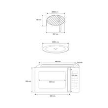 CREATE - Lò vi sóng tích hợp chức năng nướng và lò vi sóng 1000W - ✅ Giao hàng 24/48 giờ đến toàn bộ Tây Ban Nha (trừ các đảo) - MICROWAVE STUDIO - Cây xô thơm - Xem 5