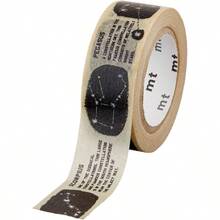 Washi Masking Tape, Constellation, 15mmx 7m MT01KID023 - Initial - View 1